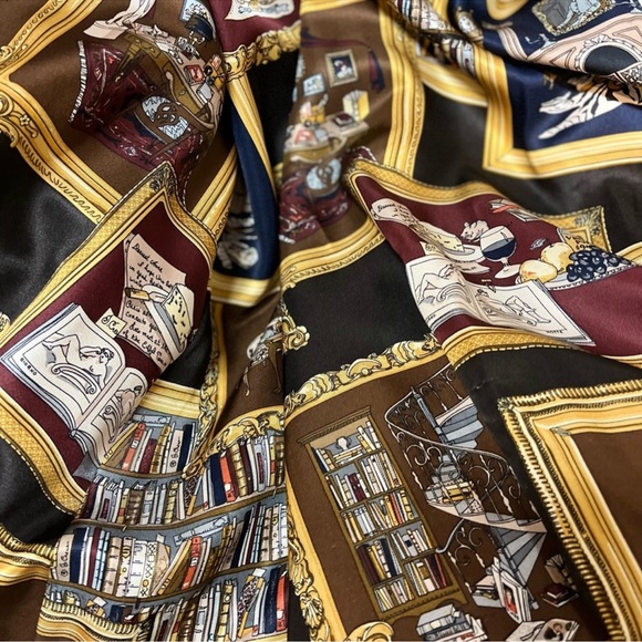 J.Crew Collection Library Book Themed Printed Silk Mini Skirt 0 - Picture 11 of 13